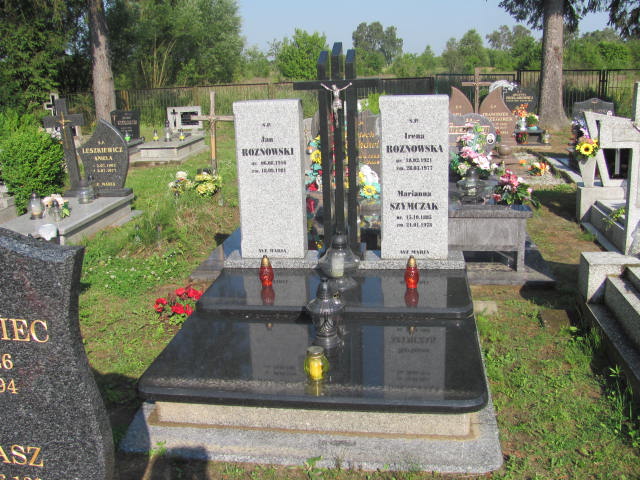 Grób Jan Roznowski