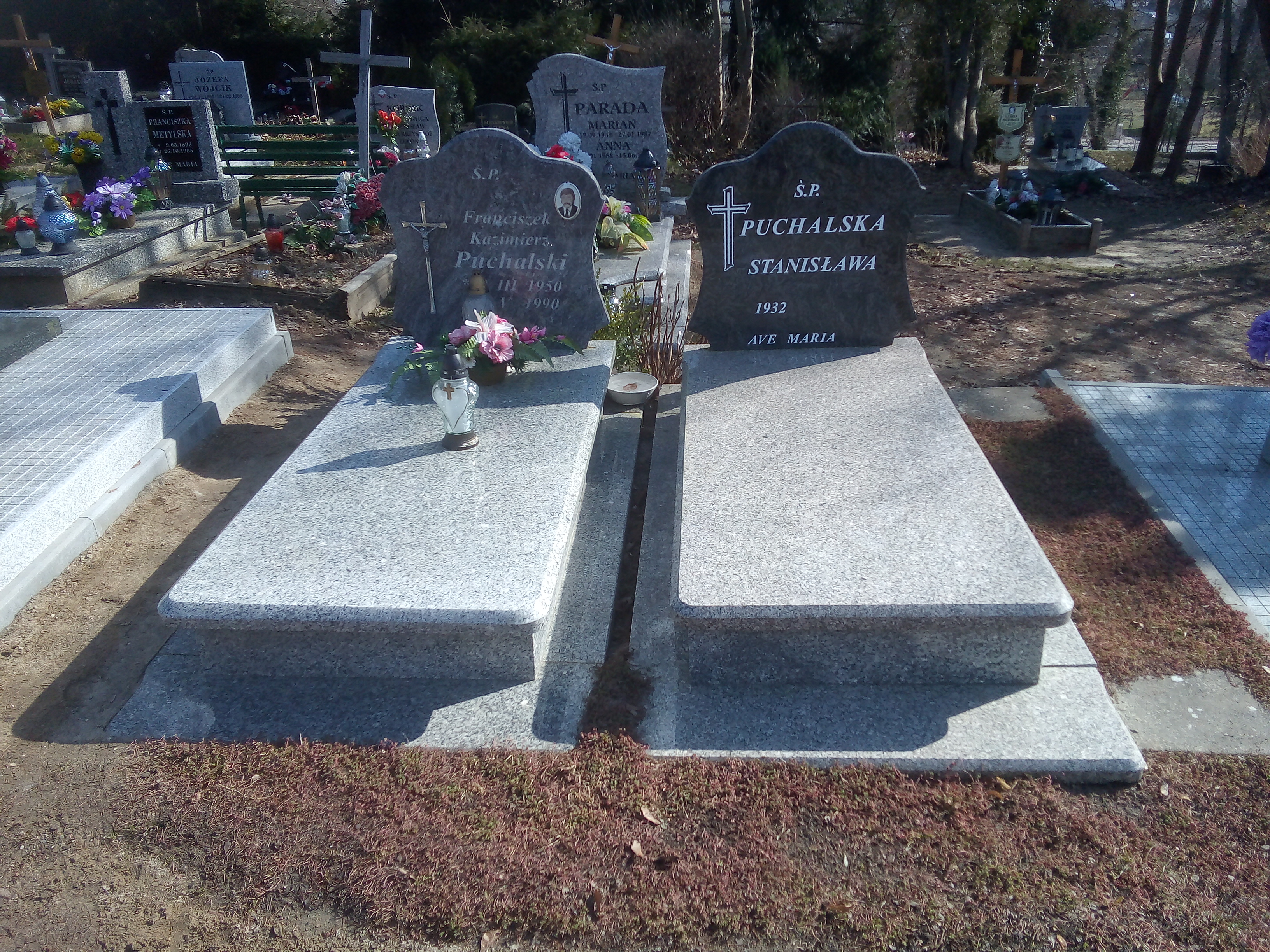 Grób Stanisława Puchalska