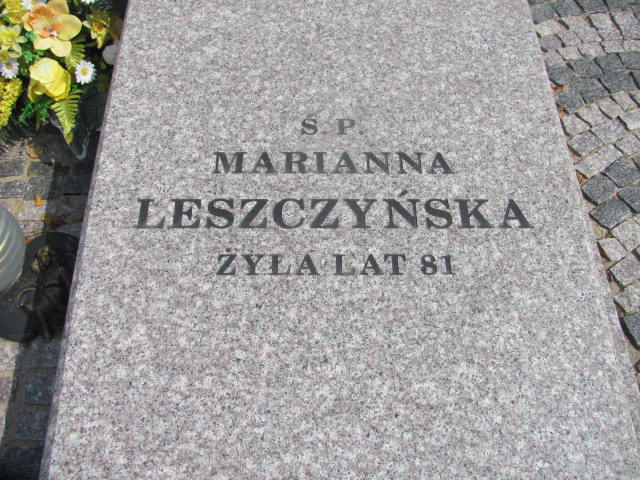 Marianna Leszczyńska 1907 Resko - Grobonet - Wyszukiwarka osób pochowanych