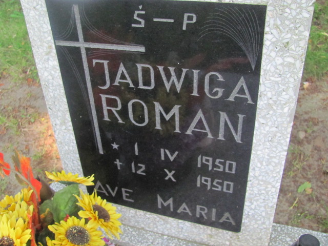 Jadwiga Roman 1950 Resko - Grobonet - Wyszukiwarka osób pochowanych