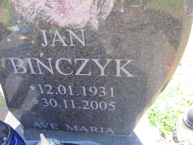 Jan Bińczyk 1931 Resko - Grobonet - Wyszukiwarka osób pochowanych