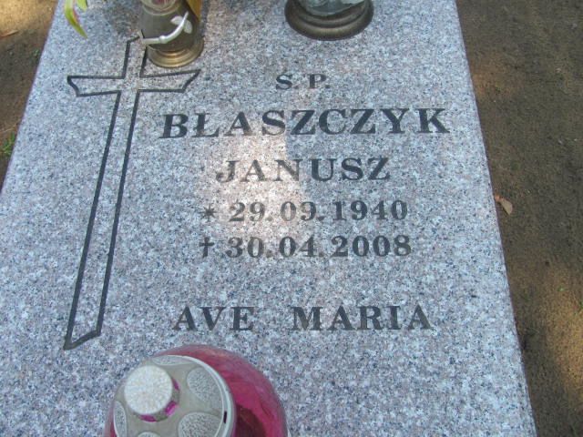 Janusz Błaszczyk 1940 Resko - Grobonet - Wyszukiwarka osób pochowanych
