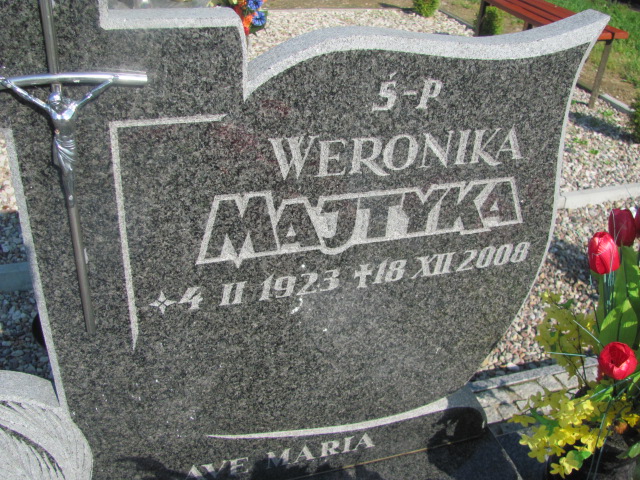 Weronika Majtyka 1923 Resko - Grobonet - Wyszukiwarka osób pochowanych