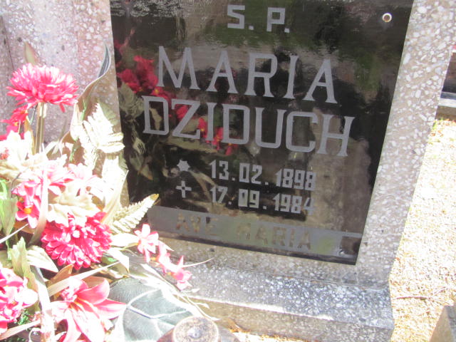 Maria Dziduch 1898 Resko - Grobonet - Wyszukiwarka osób pochowanych