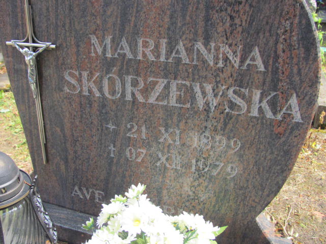 Marianna Skórzewska 1899 Resko - Grobonet - Wyszukiwarka osób pochowanych